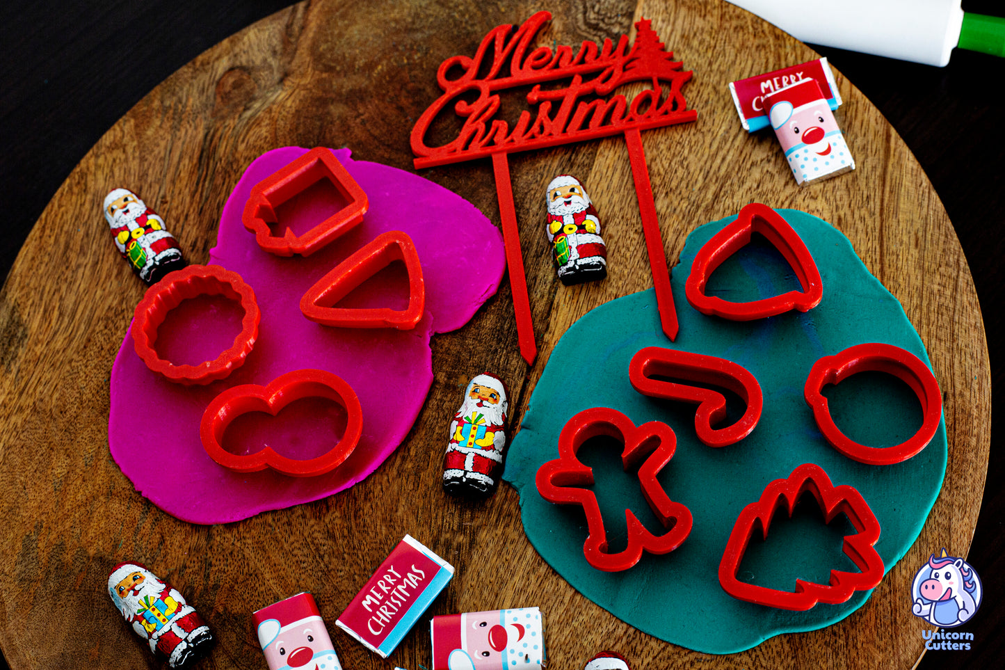Mini Christmas Cutter Set - Perfect for small cookies, cupcakes and mince pies!
