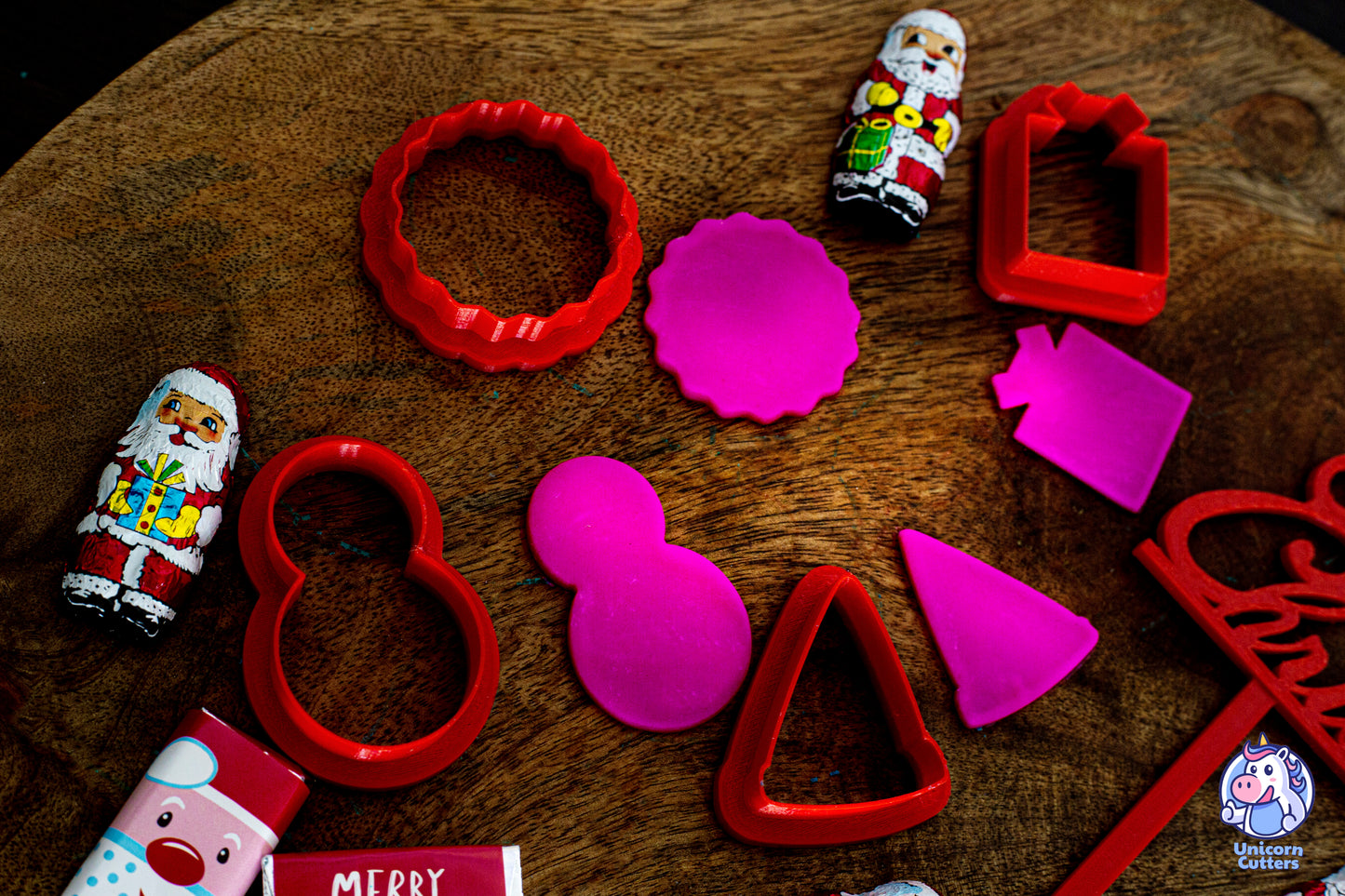 Mini Christmas Cutter Set - Perfect for small cookies, cupcakes and mince pies!