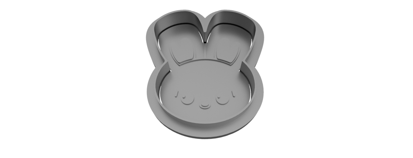 Bunny Face | Cookie-Cutter | Unicorn Cutters