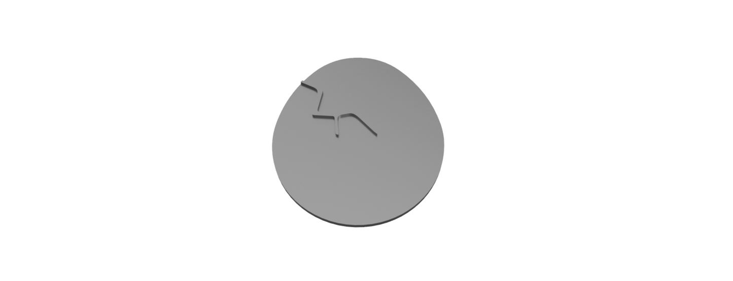 Chubby Easter Egg | Cookie-Cutter | Unicorn Cutters