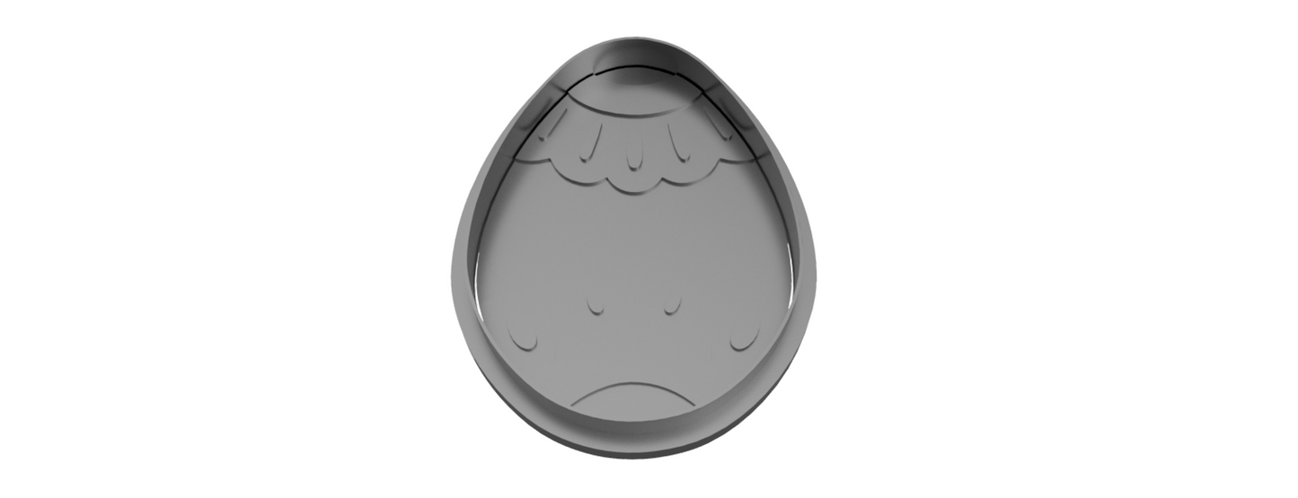Custom Name Easter Egg cookie cutter