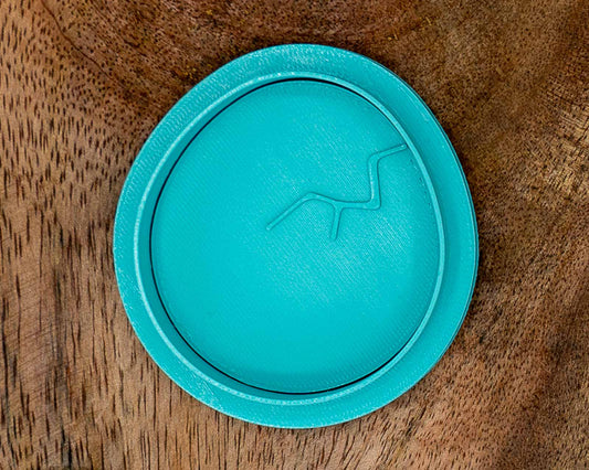 Chubby Easter Egg  | Cookie-Cutter  | Unicorn Cutters