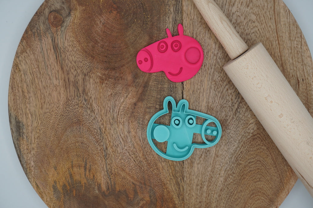 George | Peppa-Pig | Cookie-Cutter | Unicorn Cutters
