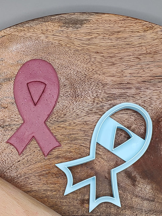 Awareness Ribbon Pink October Cookie Cutter