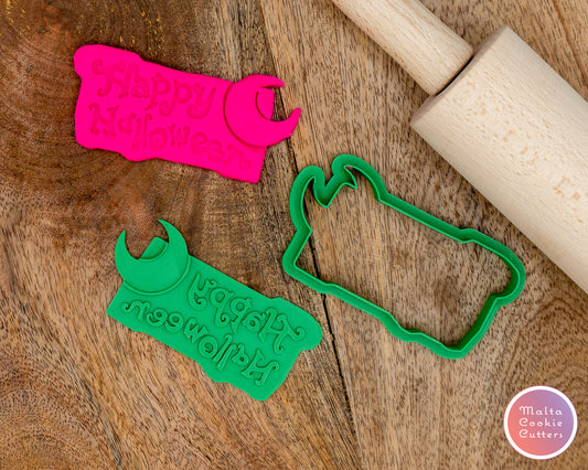 Happy Halloween Cookie Cutter