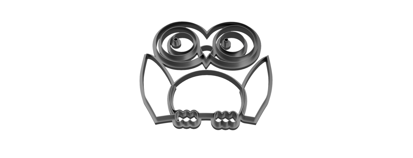 Owl Shaped Figolla Cake Cutter large cookie cutter 22cm cutter