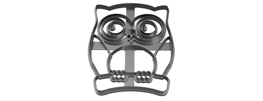 Owl Shaped Figolla Cake Cutter large cookie cutter 22cm cutter