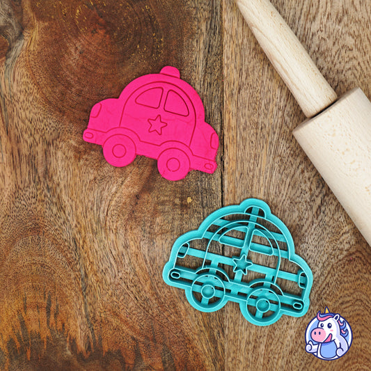 Police Car Cookie Cutter