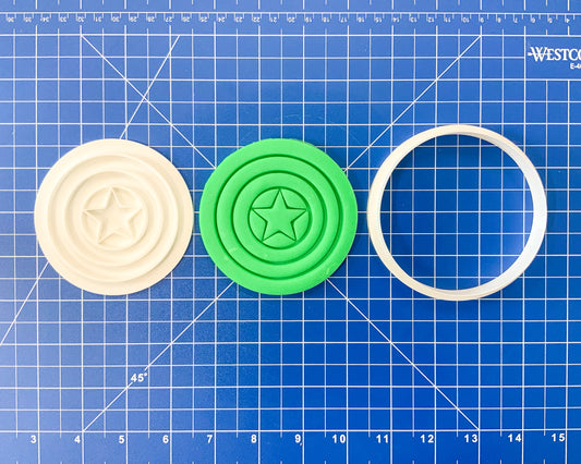 American Shield | Cookie-Cutter  | Unicorn Cutters