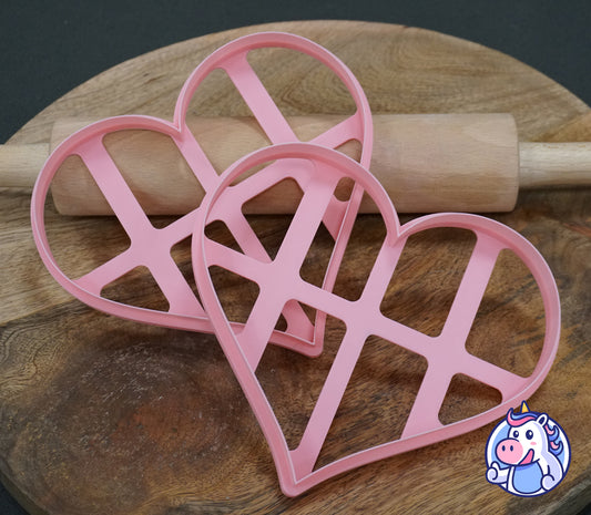 Heart Shaped Figolla Cake Cutter large cookie cutter 18cm cutter