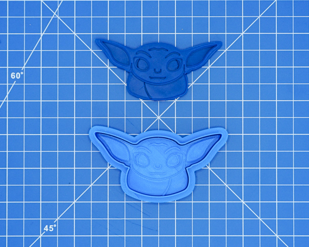 Baby Yoda | Cookie-Cutter | Unicorn Cutters