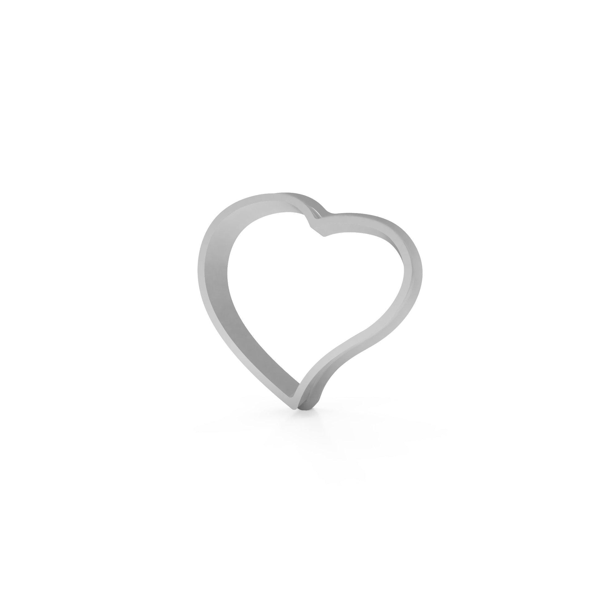 Heart-Shaped Cookie Cutter for valentines day St valentines gift | biscuits fondant clay cheese sugarpaste marzipan - Malta Cookie Cutters