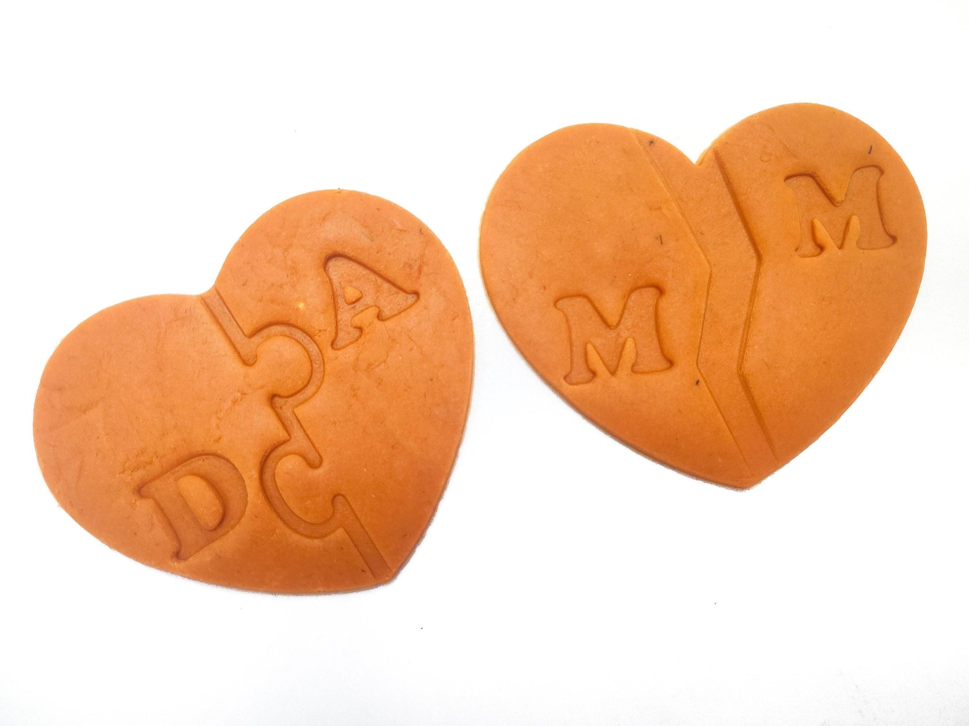 Custom personalized Saint Valentine heart puzzle cookie cutter pastry cutter icing cutter for your loved one Valentine's Gift - Malta Cookie Cutters