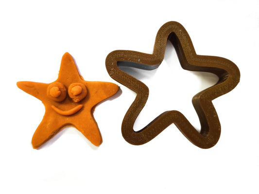 Starfish Sea Star Marine Shape Cookie Cutter Dough Biscuit Pastry Fondant Sharp Stencil Fish Ocean Beach Seaside Creature - Malta Cookie Cutters