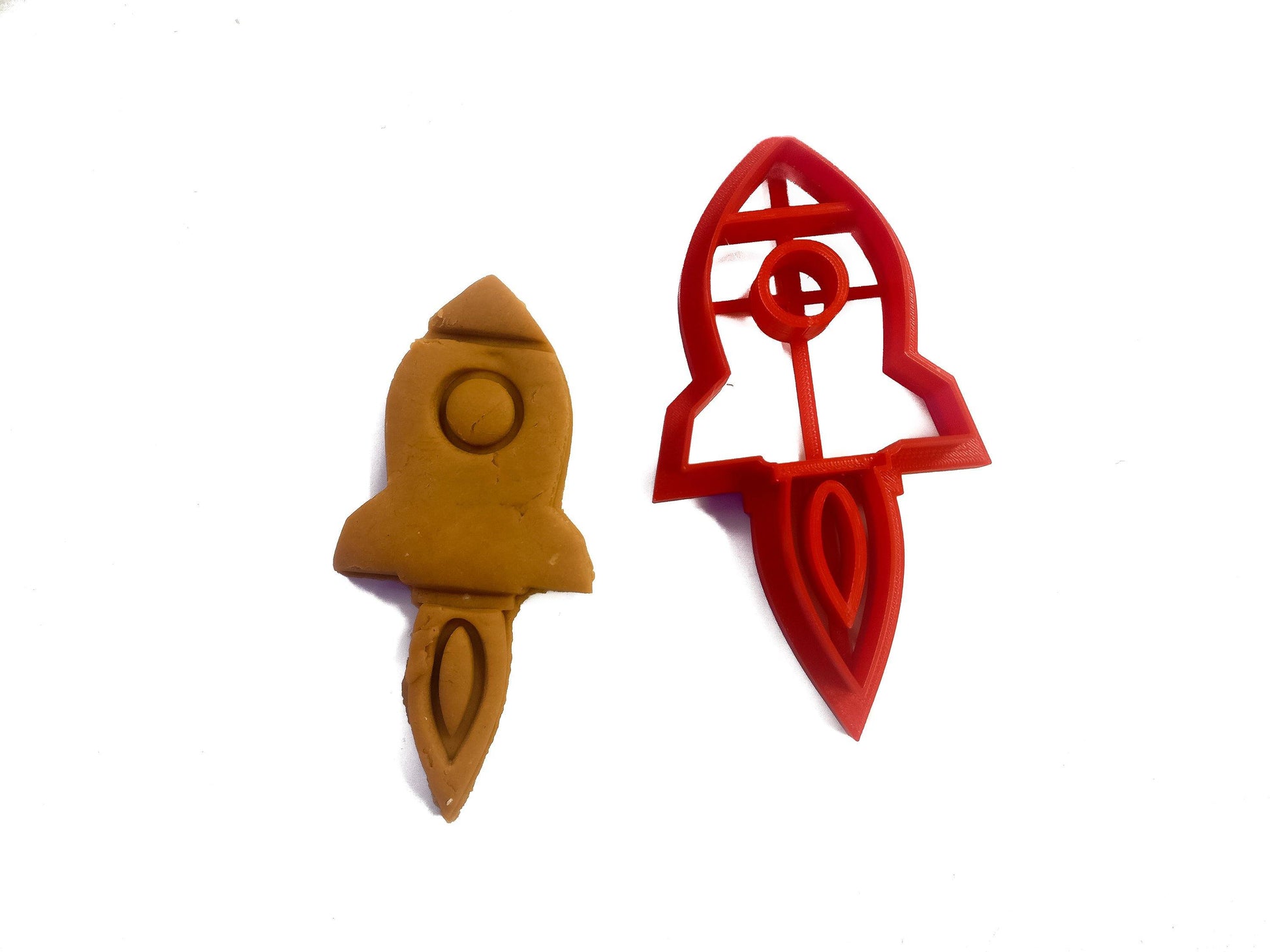 Spacecraft Spaceship Rocket cookie cutter | biscuits fondant clay cheese sugarpaste marzipan mould cutter one of a kind - Malta Cookie Cutters