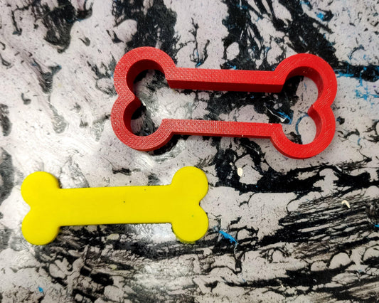 Cute Bone Cookie Cutter | biscuits fondant clay cheese sugarpaste marzipan - Malta Cookie Cutters