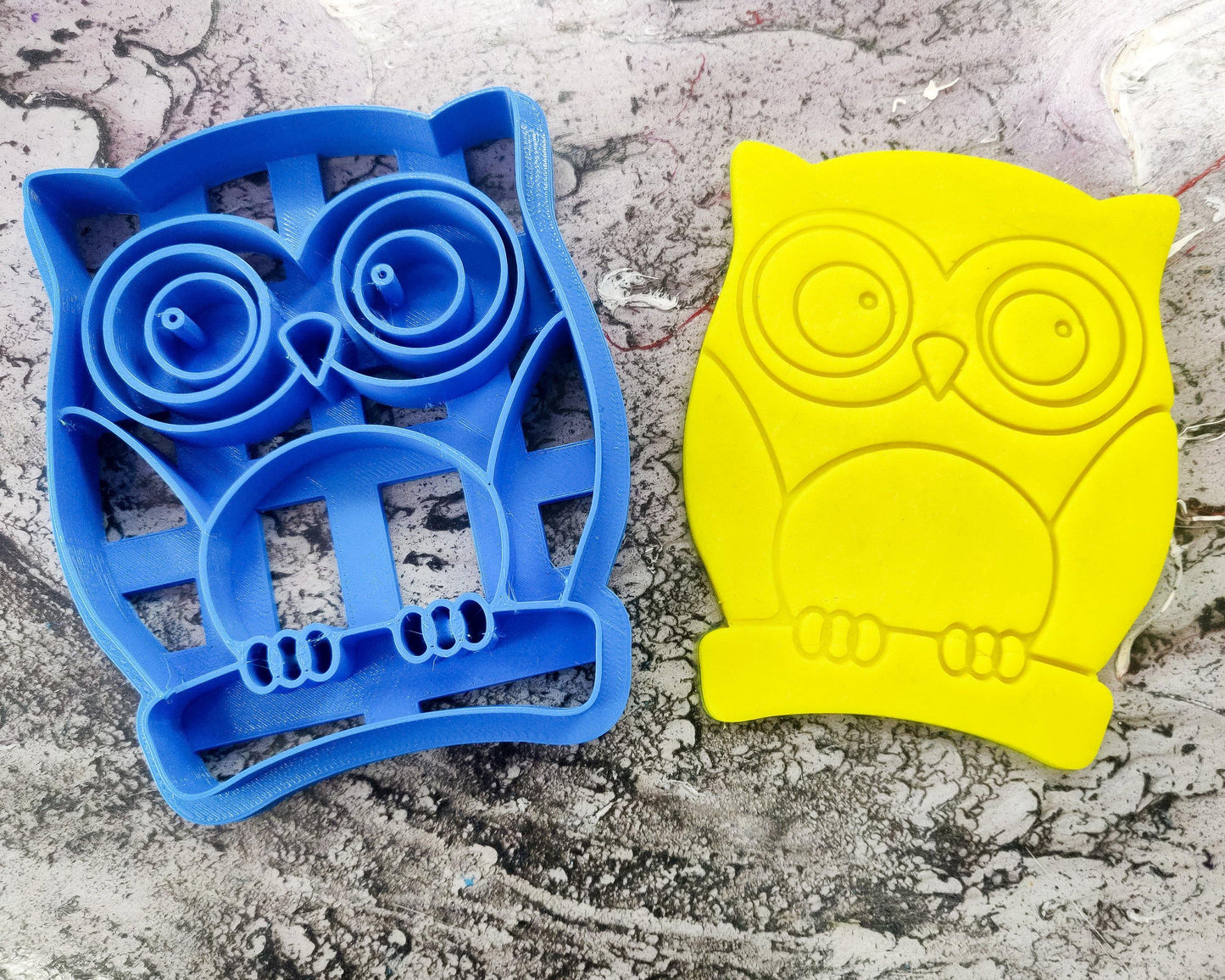 Owl Cookie Cutter Fondant Stencil Mold Kids Birthday Party Cookies Cute Animal Cookie Cutter - Malta Cookie Cutters
