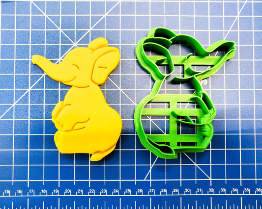 Baby Elephant Cookie Cutter Baby Shower Gift Fondant Cutter Dumbo Elefante - Malta Cookie Cutters