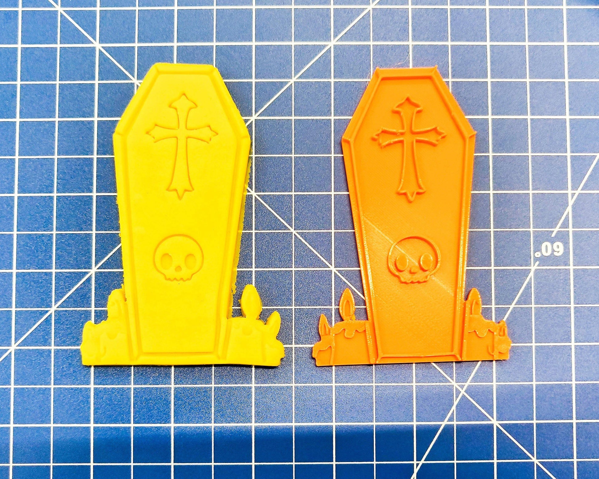 Spooky Tomb Halloween Cookie Cutter Coffin Scary Gift for Halloween Tombstone - Malta Cookie Cutters