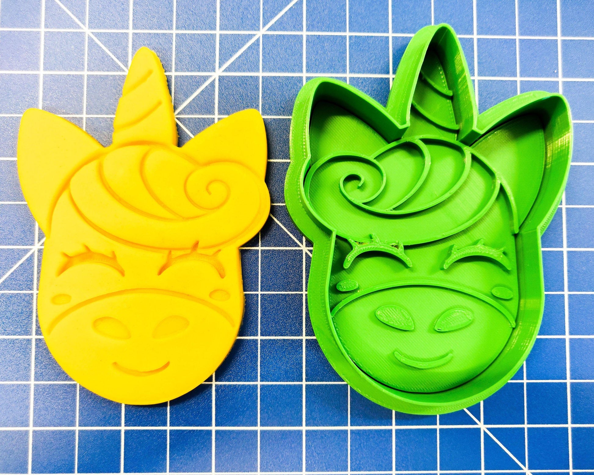 Super Cute Unicorn Cookie Cutter Plush Unicorn Face or Full Body - Malta Cookie Cutters