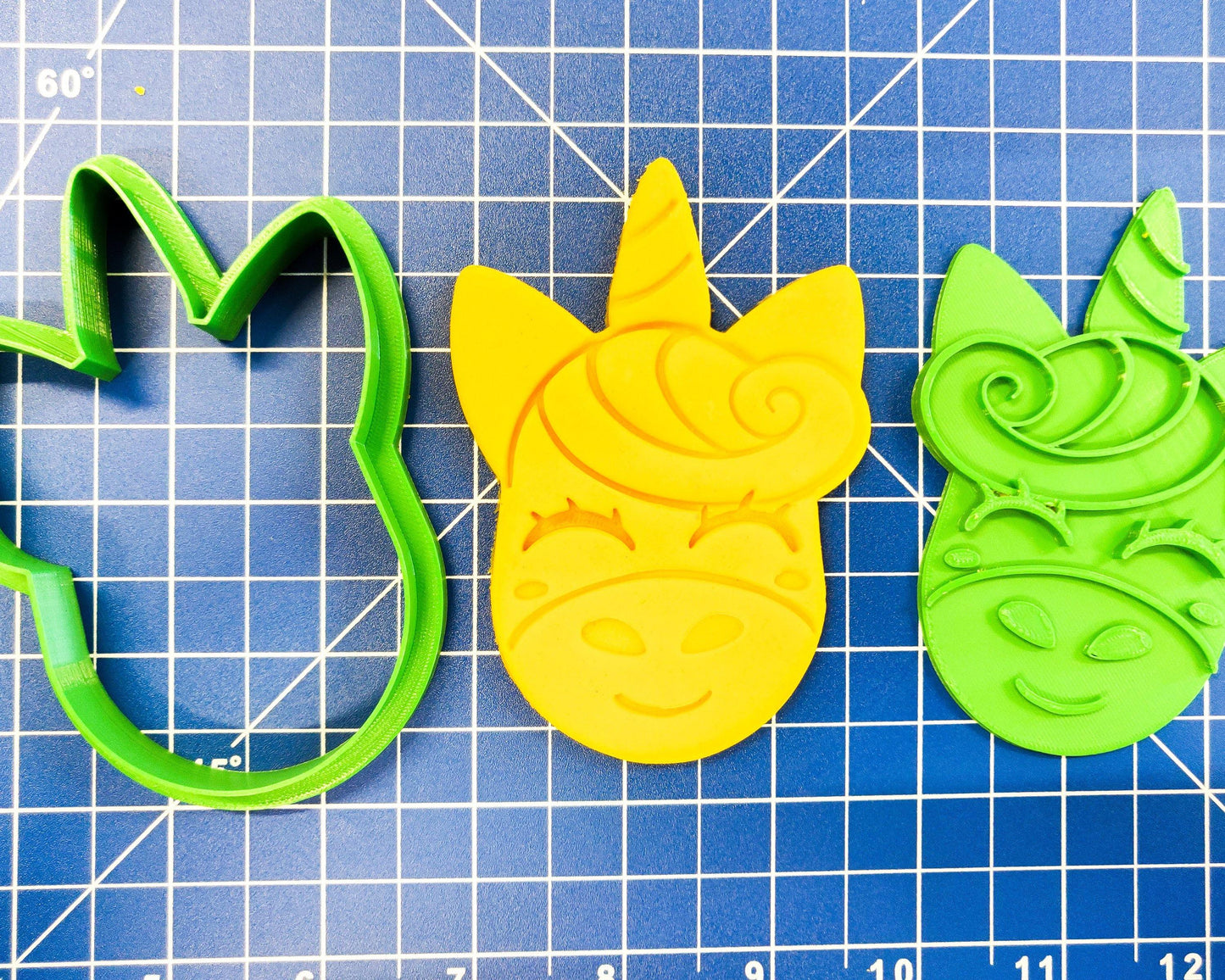 Super Cute Unicorn Cookie Cutter Plush Unicorn Face or Full Body - Malta Cookie Cutters