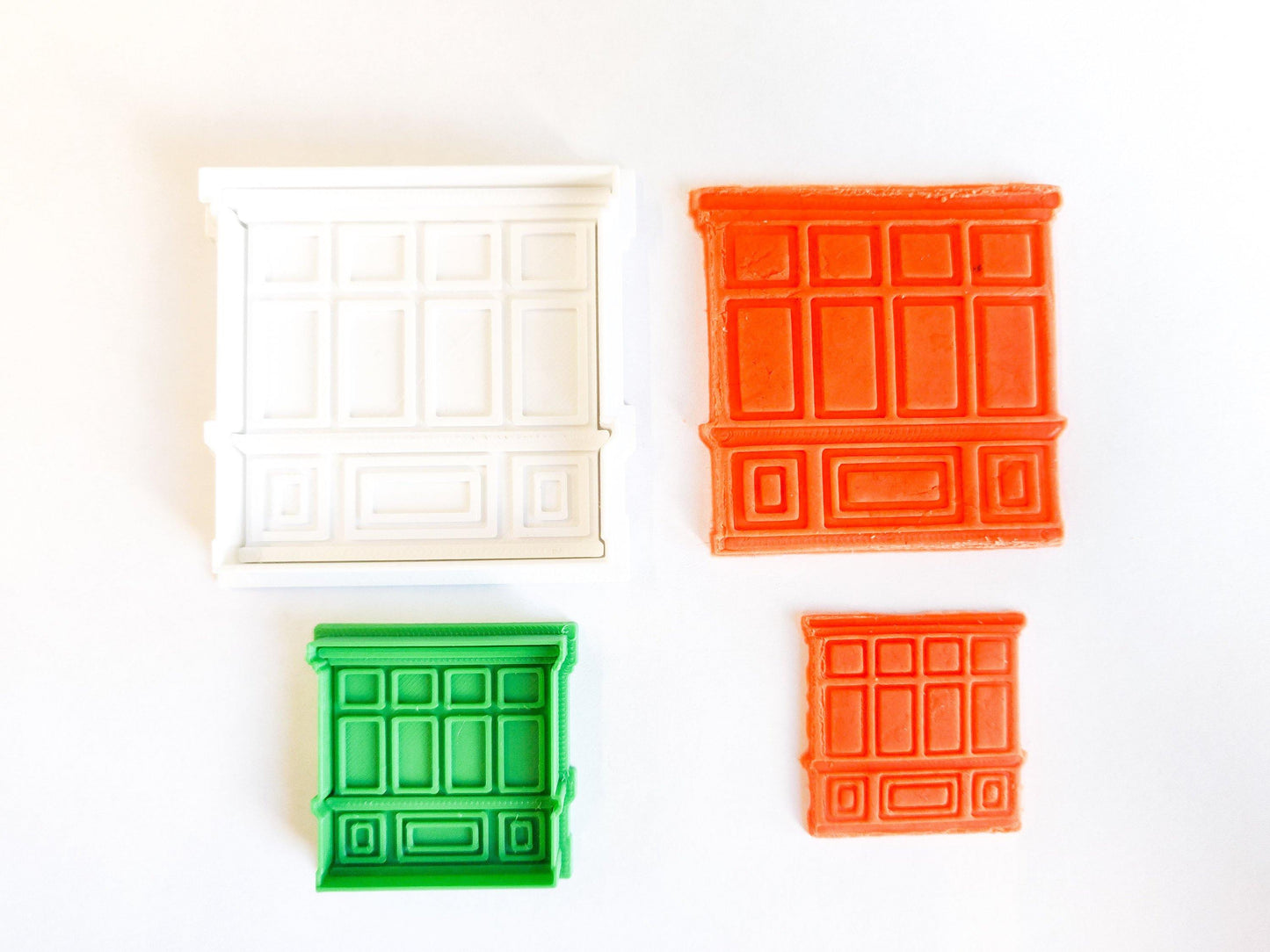 Maltese Traditional Sighseeing Cookie Cutters Mara l-hoxna Temple Spirals Traditional Maltese Door Dolmen Rotunda Flower Luzzu Dweira - Malta Cookie Cutters