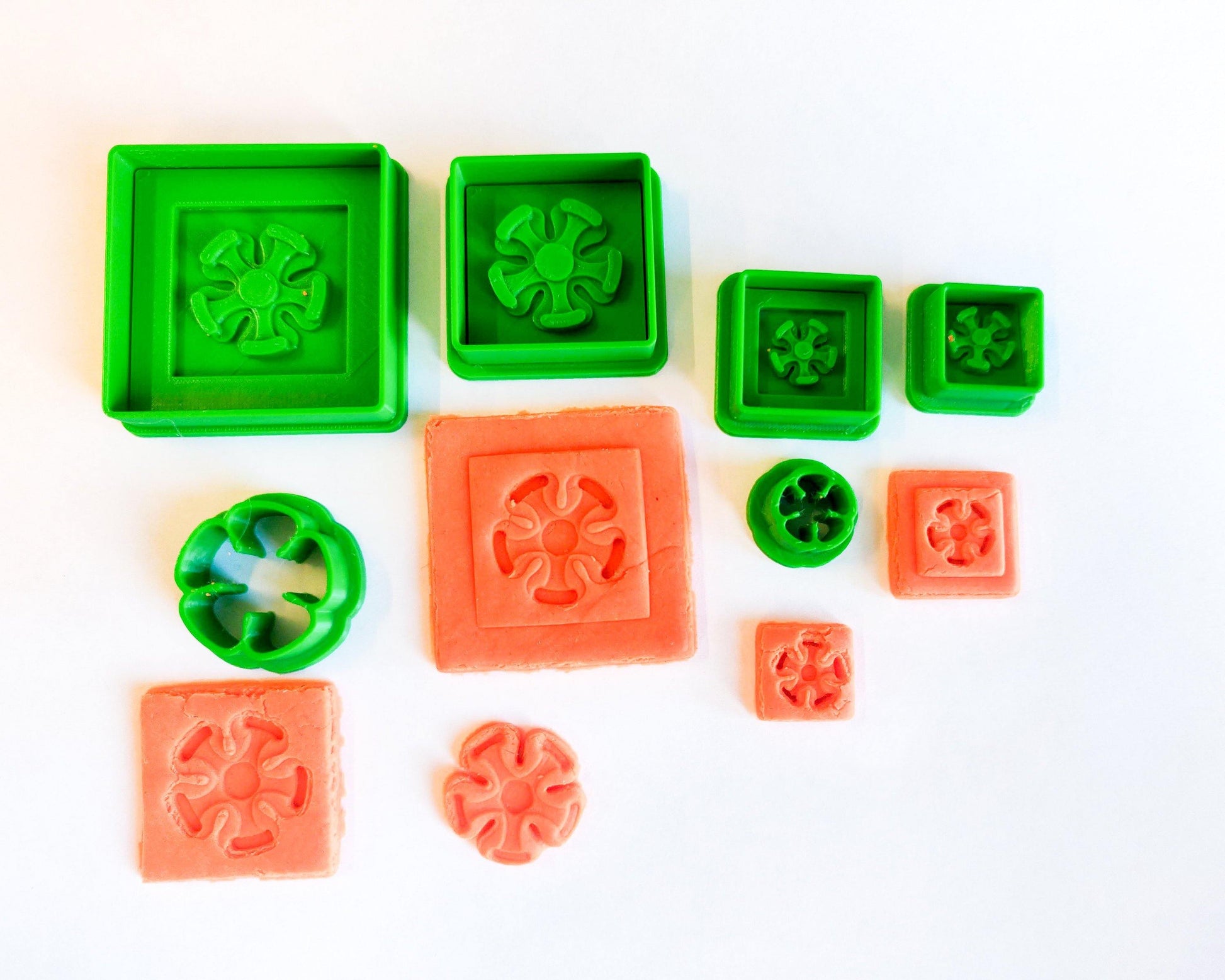 Maltese Traditional Sighseeing Cookie Cutters Mara l-hoxna Temple Spirals Traditional Maltese Door Dolmen Rotunda Flower Luzzu Dweira - Malta Cookie Cutters