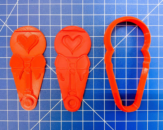 Rattle Baby Shower Gift Expecting Babies Cookie Cutter - Malta Cookie Cutters