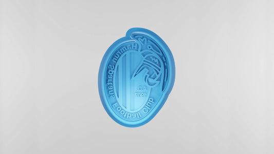 Hamrun Spartans Cookie Cutter | Fondant Stamp - Sharp Edges - Fast Shipping - Gift Idea - Malta Cookie Cutters
