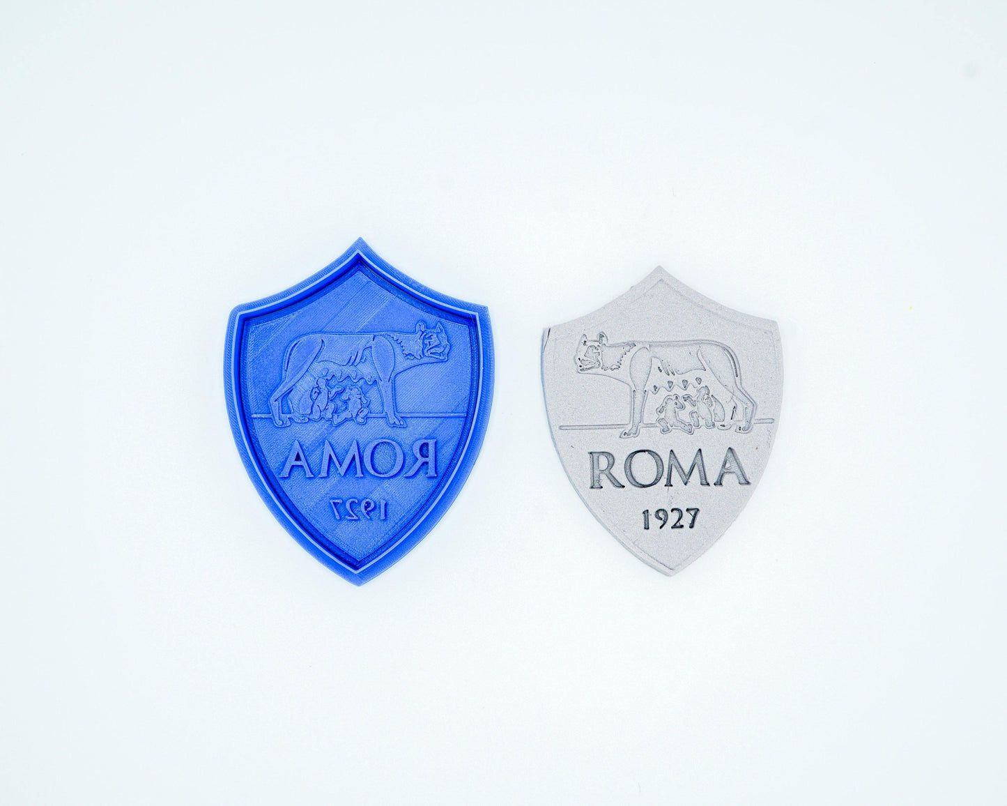 AS ROMA I Giallorossi Cookie Cutter Football fan Calcio Futbol Italia | biscuits fondant clay cheese sugarpaste marzipan - Malta Cookie Cutters