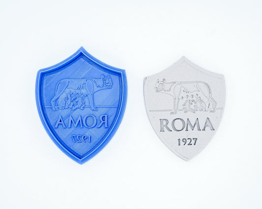 AS ROMA I Giallorossi Cookie Cutter Football fan Calcio Futbol Italia | biscuits fondant clay cheese sugarpaste marzipan - Malta Cookie Cutters