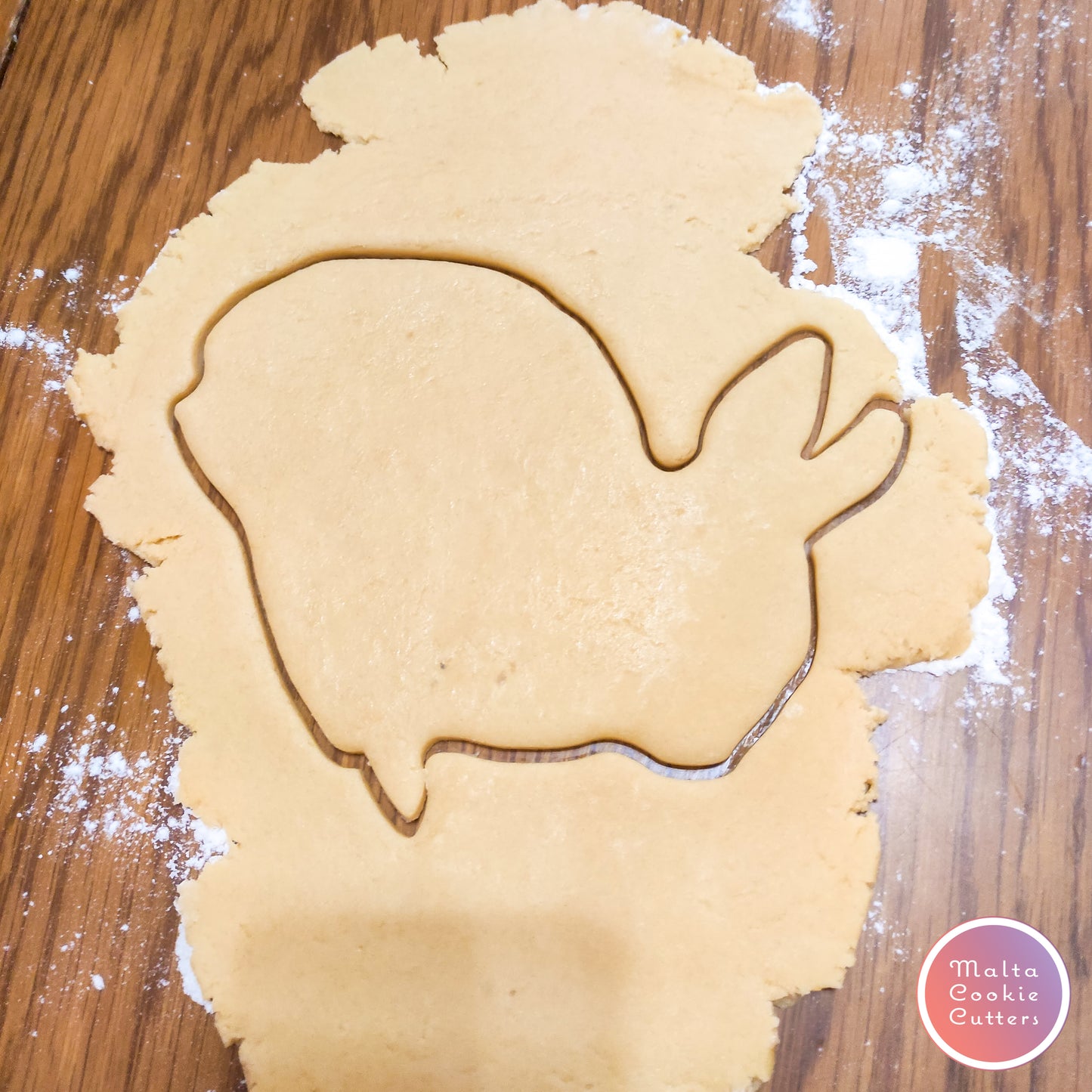 Bunny Rabbit Shaped Figolla Cake Cutter large cookie cutter 18cm cutter