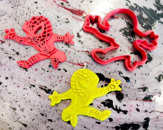 Chibi Spiderman Stamp | Cookie-Cutter  | Unicorn Cutters