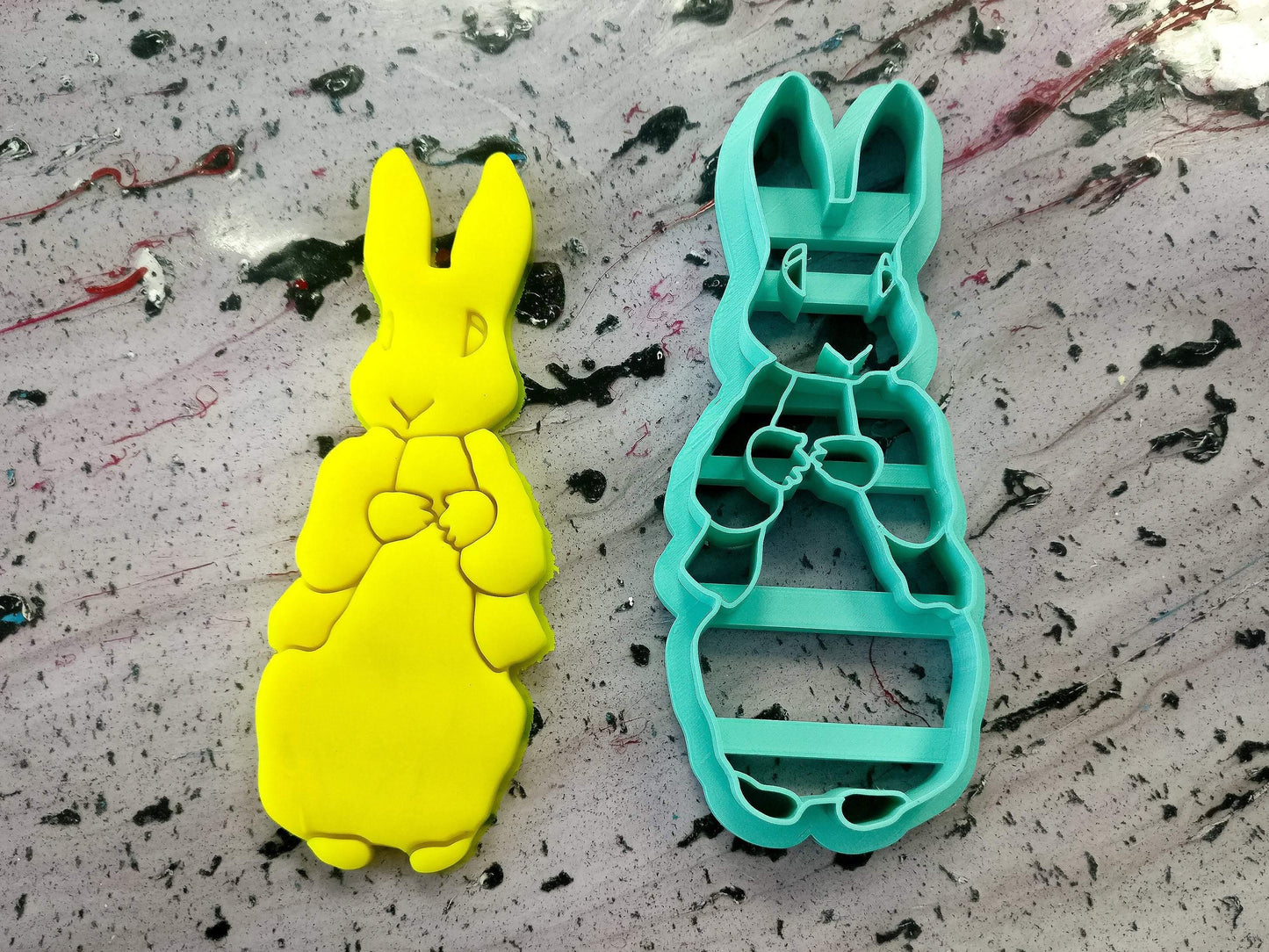Rabbit Cookie Cutters and Embossers, Cake and Fondant Decorates | biscuits fondant clay cheese sugarpaste marzipan - Malta Cookie Cutters