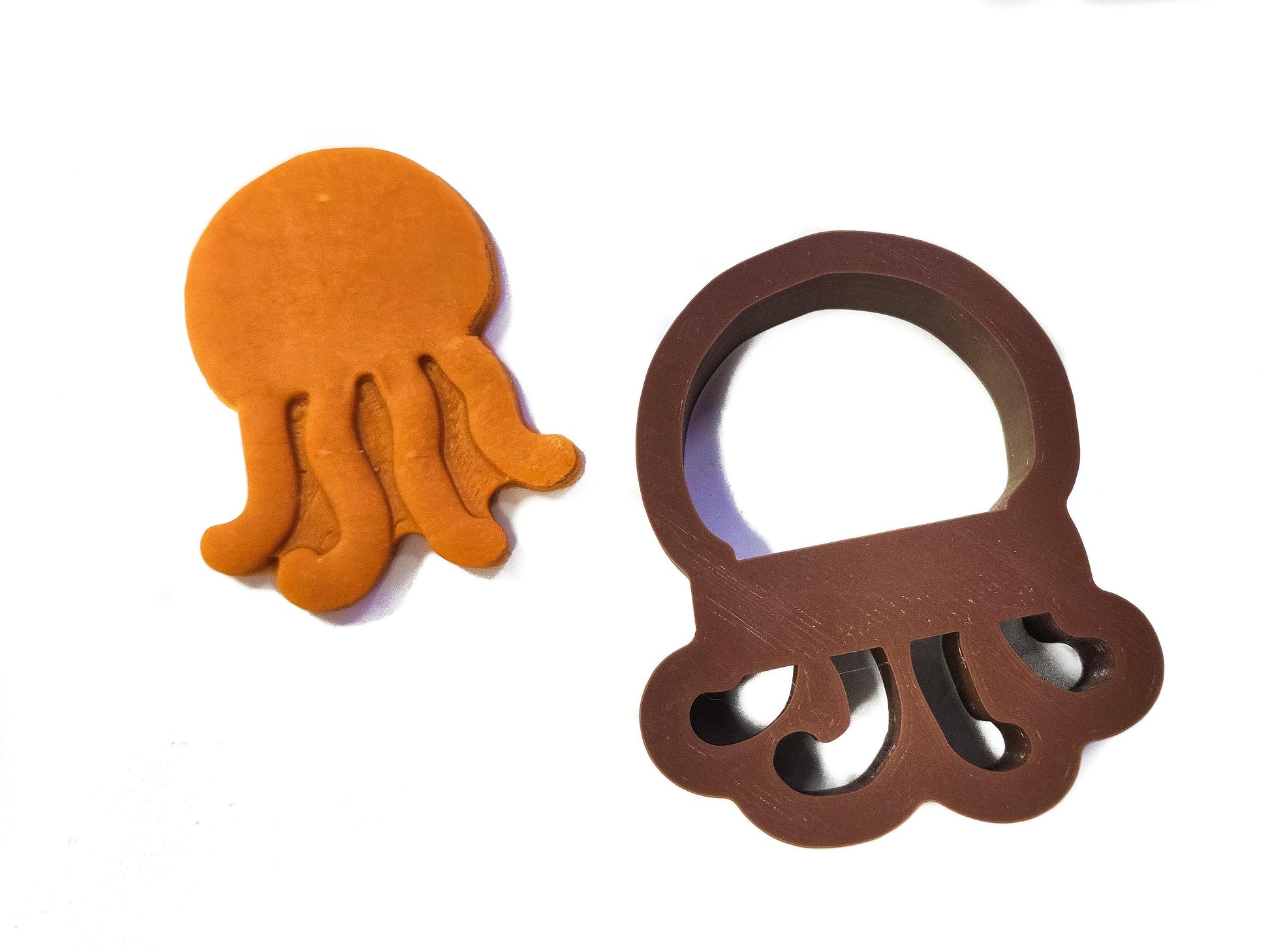 Jelly fish cookie cutter. Mermaid party cookie stamp decoration. Jellyfish beach party cookies. Under the sea birthday party decor cookies - Malta Cookie Cutters