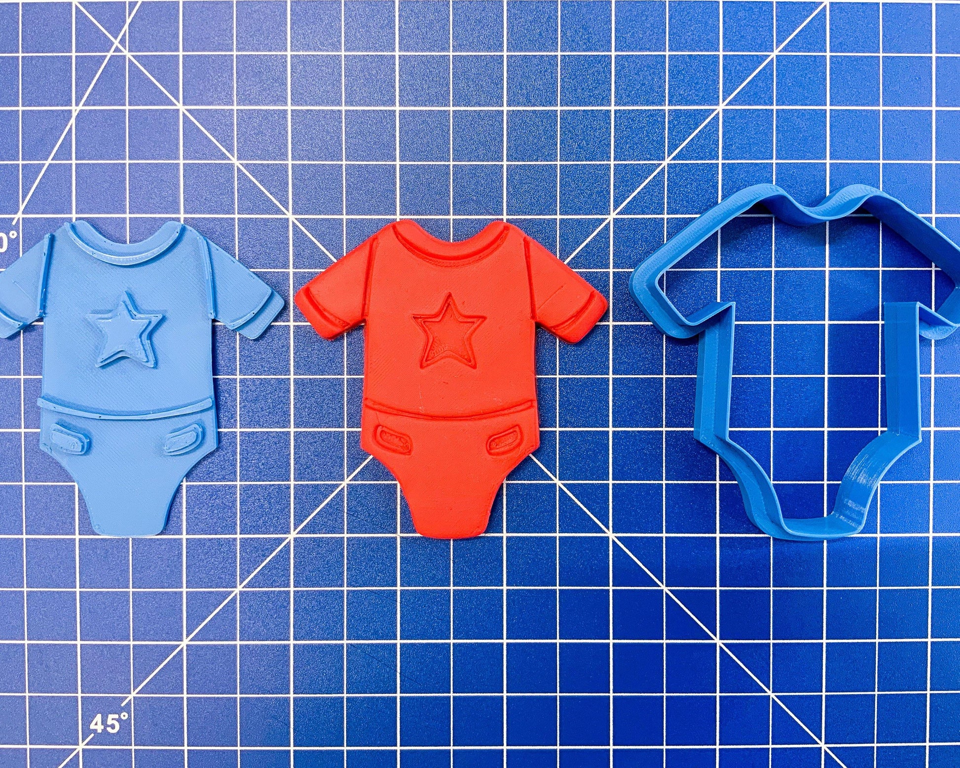 Baby PJs Baby Onesie Baby Shower Gift Expecting Babies cookie cutter - Malta Cookie Cutters