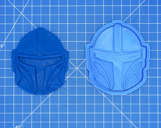 Mandalorian Helmet | Cookie-Cutter  | Unicorn Cutters