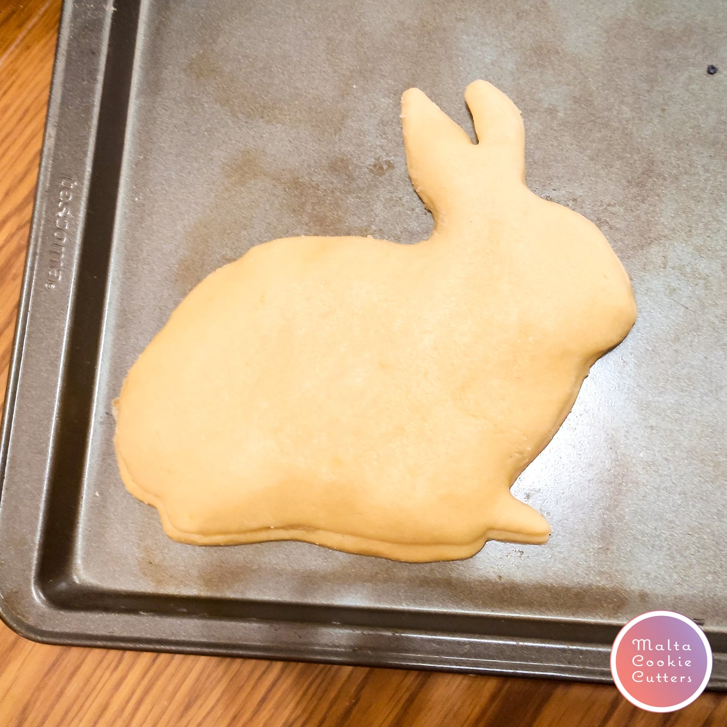 Bunny Rabbit Shaped Figolla Cake Cutter large cookie cutter 18cm cutter